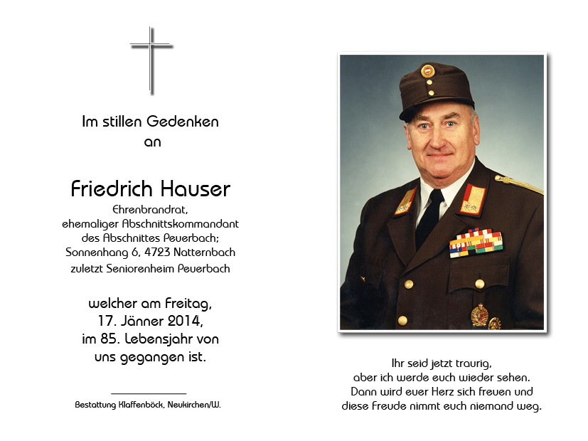 Friedrich  Hauser
