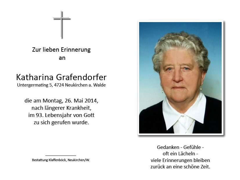 Katharina  Grafendorfer