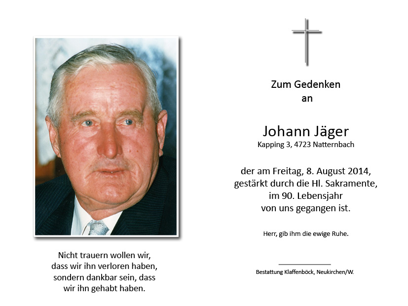 Johann  Jäger