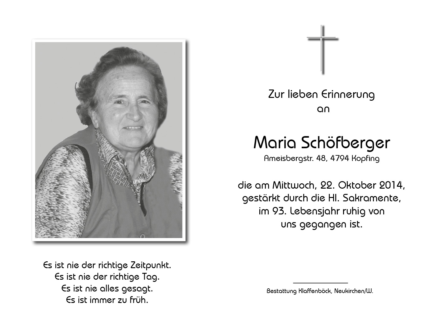 Maria  Schöfberger