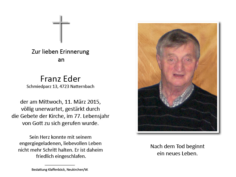 Franz  Eder