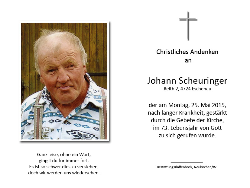 Johann  Scheuringer