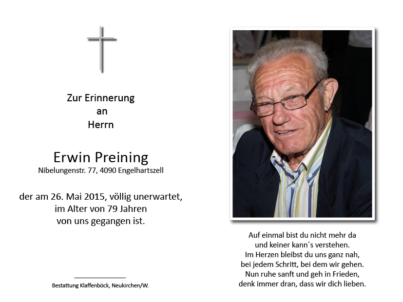 Erwin  Preining