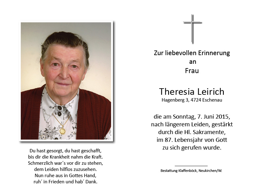 Theresia  Leirich
