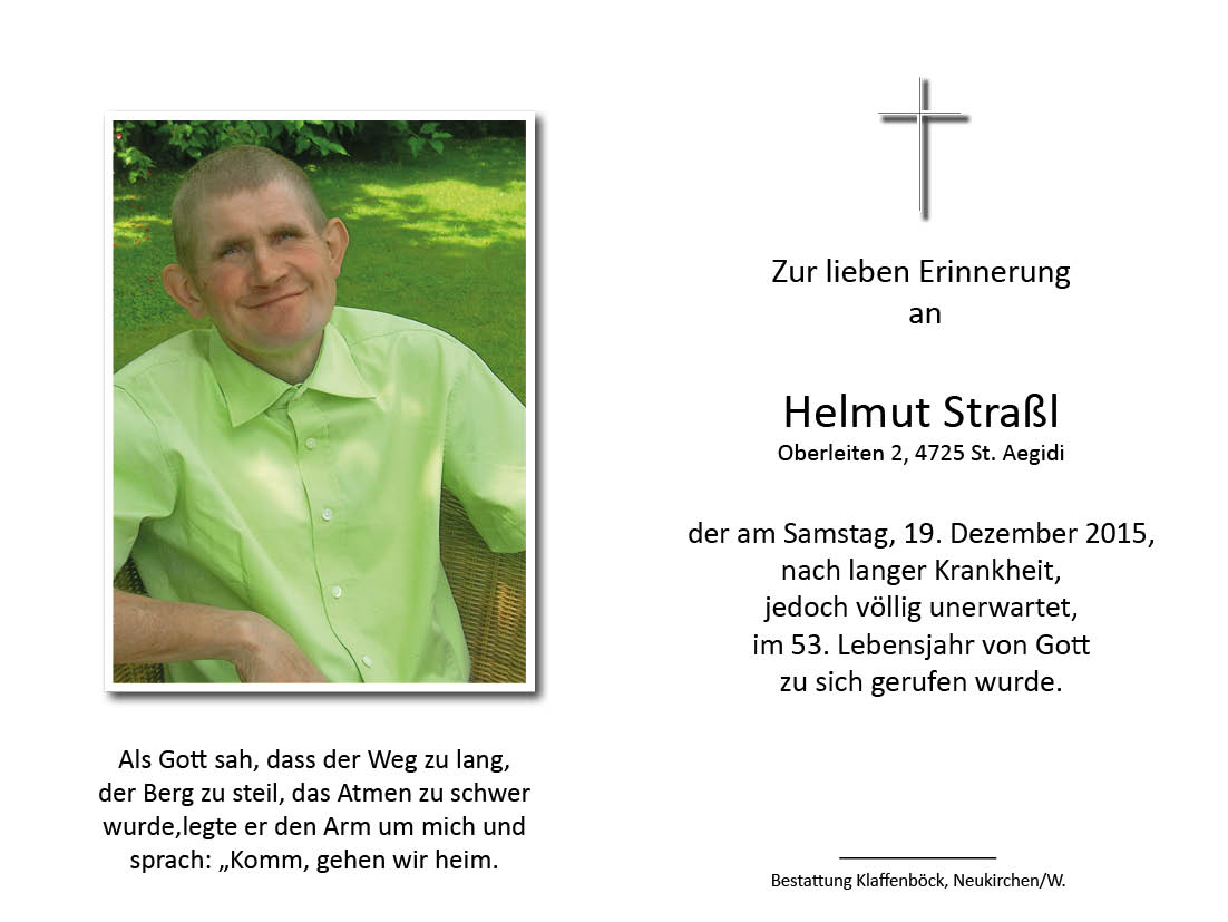 Helmut  Strassl