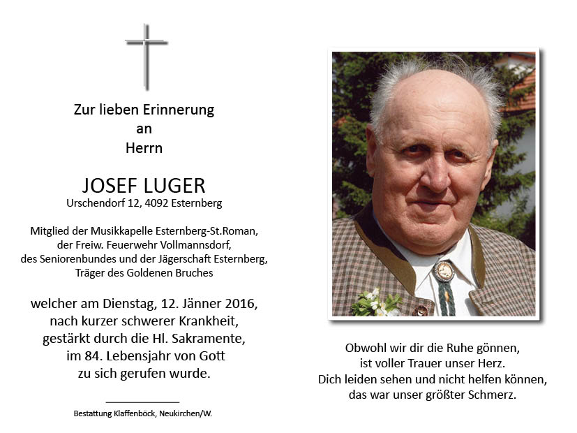 Josef  Luger