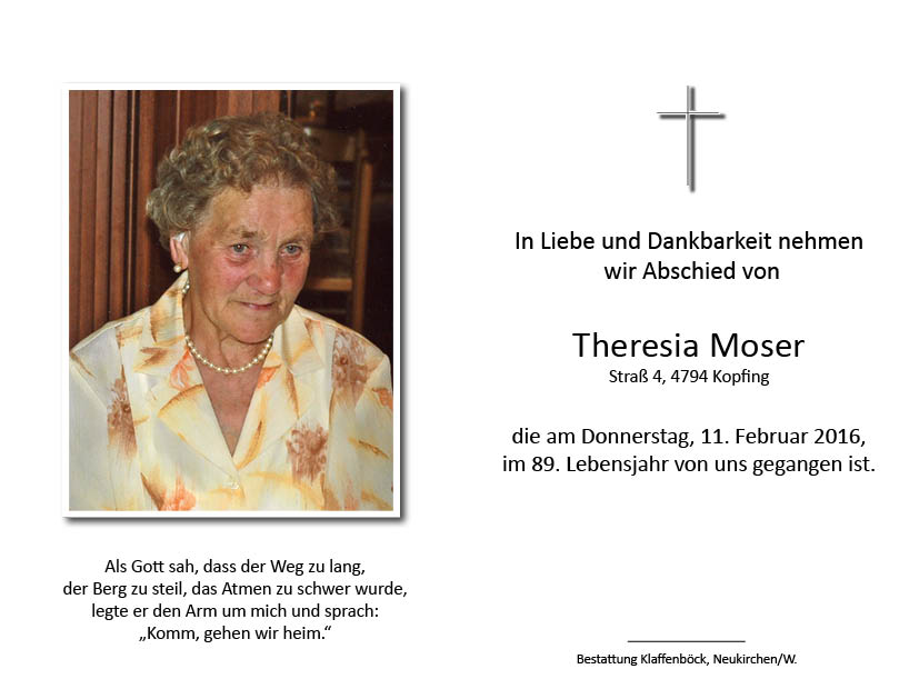 Theresia  Moser