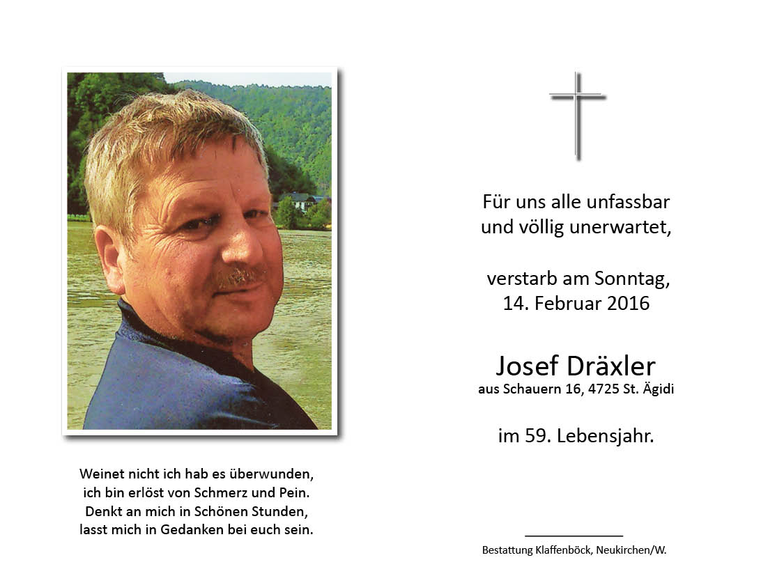 Josef  Dräxler