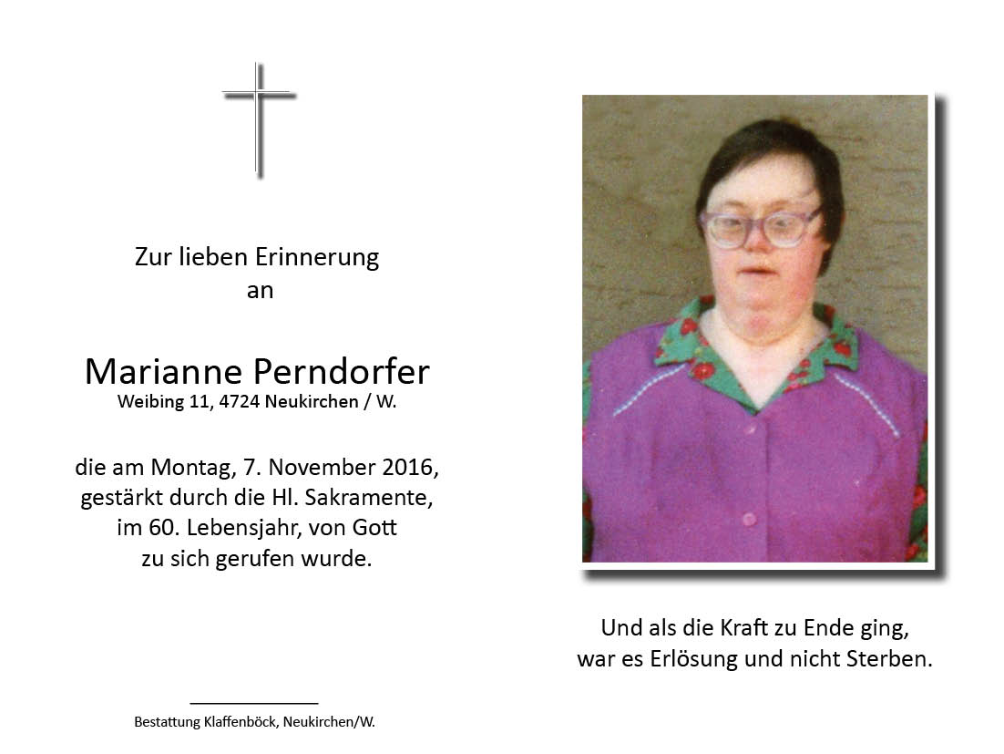 Marianne  Perndorfer