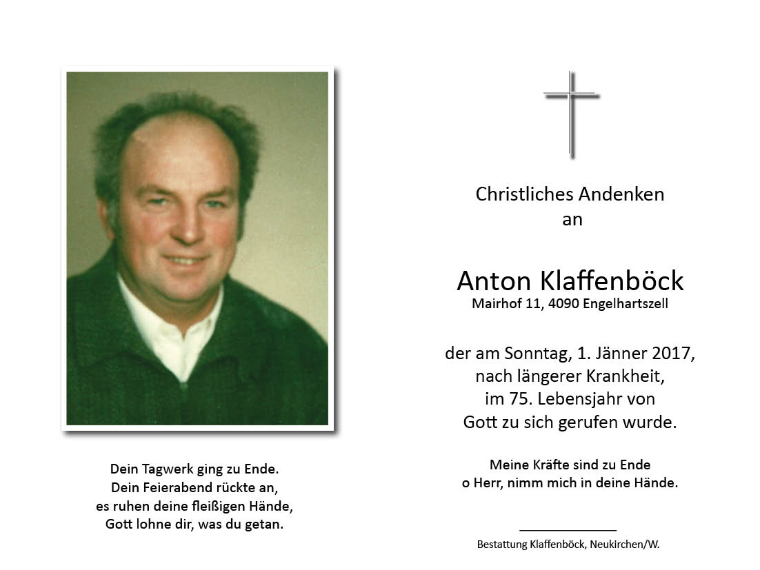 Anton  Klaffenböck