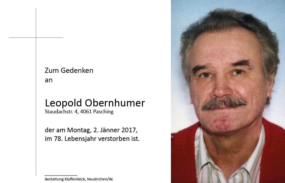 Leopold  Obernhumer