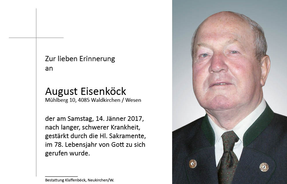 August  Eisenköck