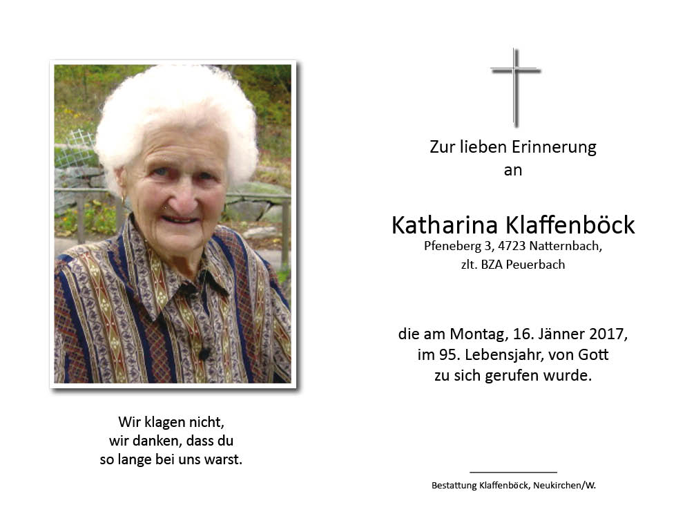 Katharina  Klaffenböck