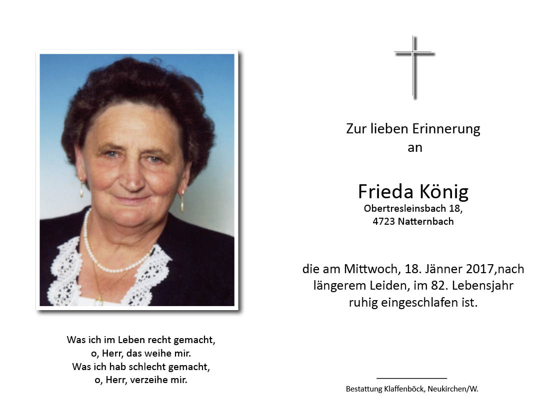 Frieda  König