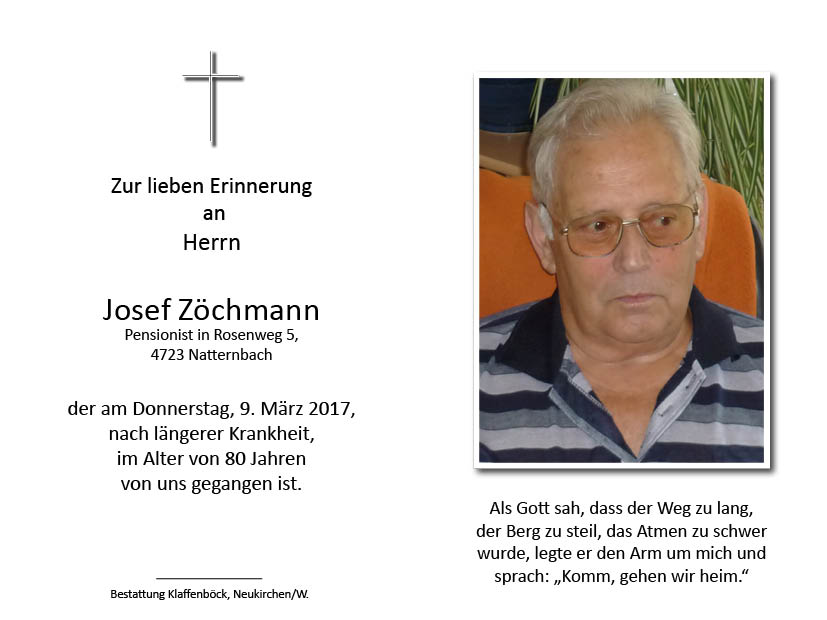 Josef  Zöchmann