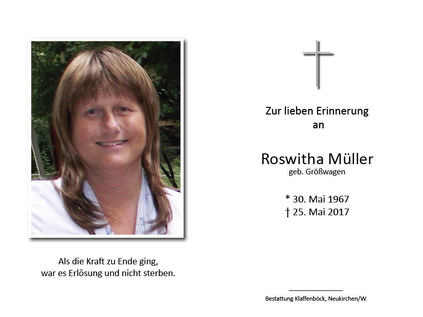 Roswitha  Müller
