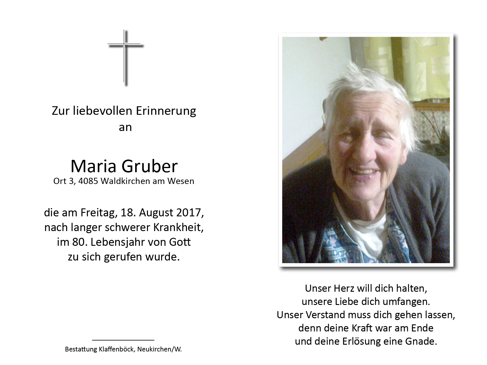 Maria  Gruber