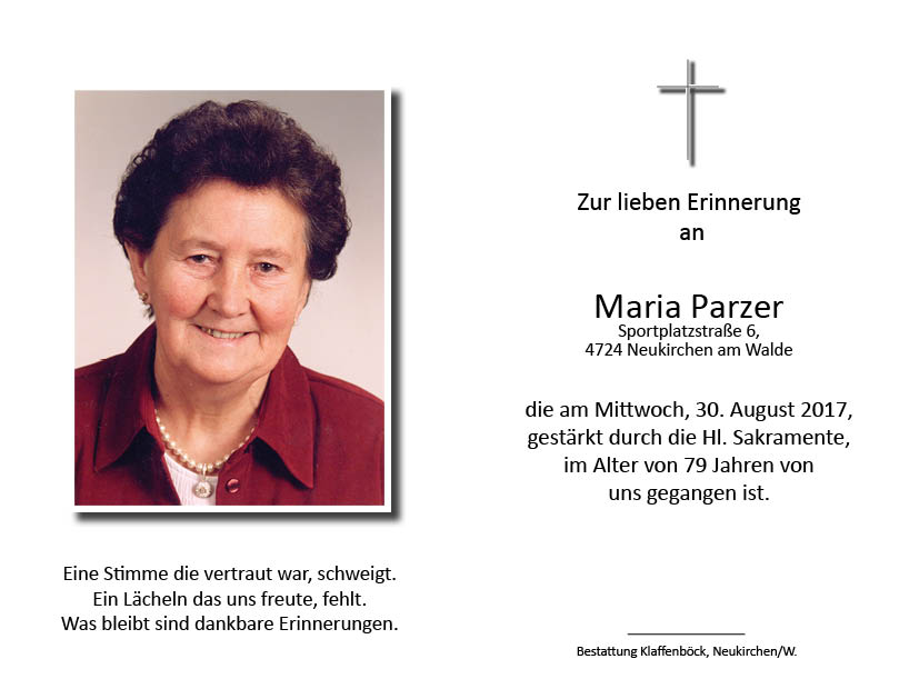 Maria  Parzer