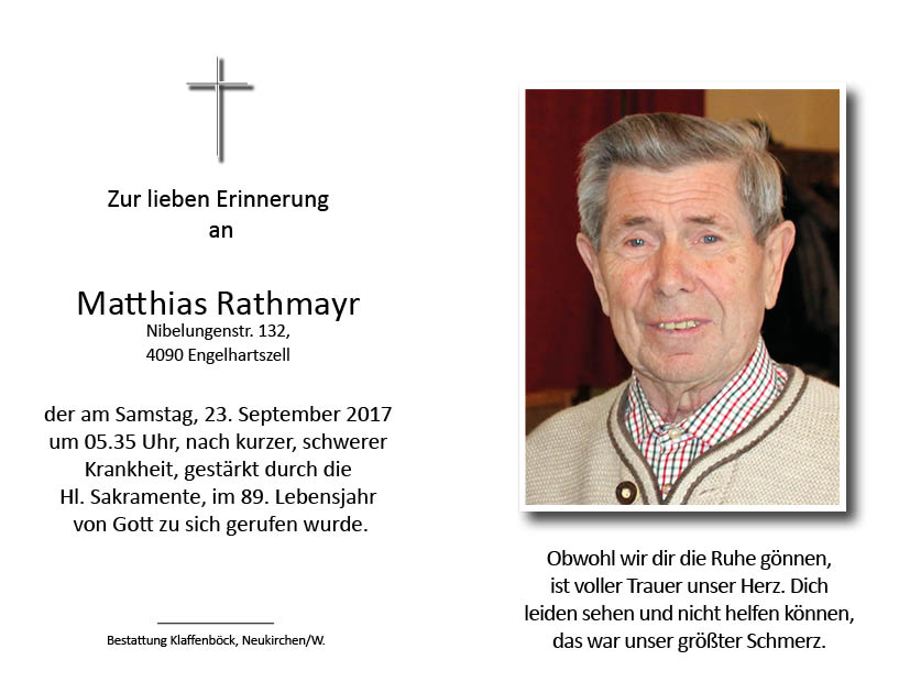 Matthias  Rathmayr
