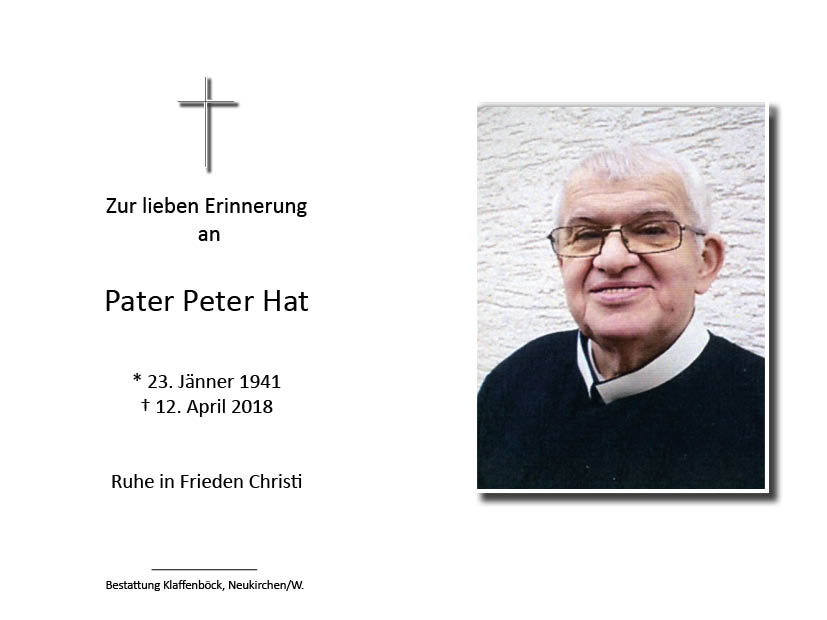 Pater Peter  Hat