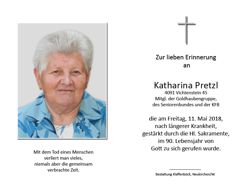 Katharina  Pretzl