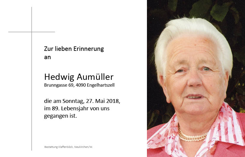 Hedwig  Aumüller