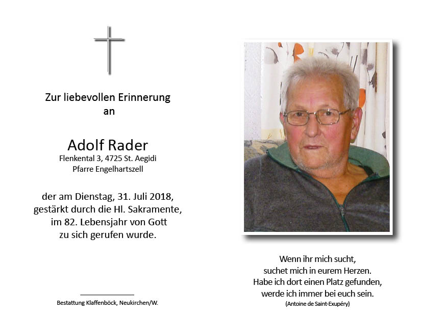 Adolf  Rader