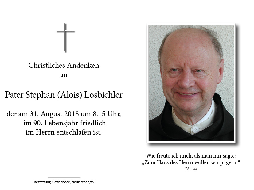 Pater Stephan  Losbichler