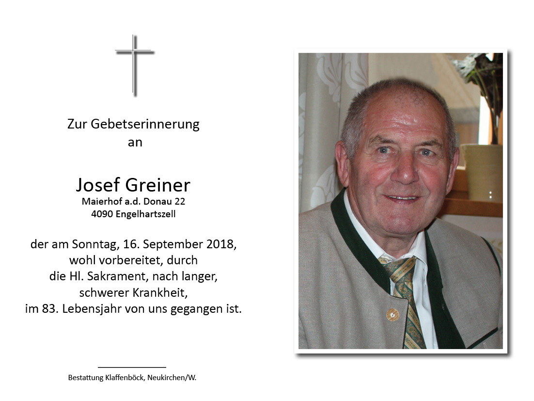 Josef  Greiner