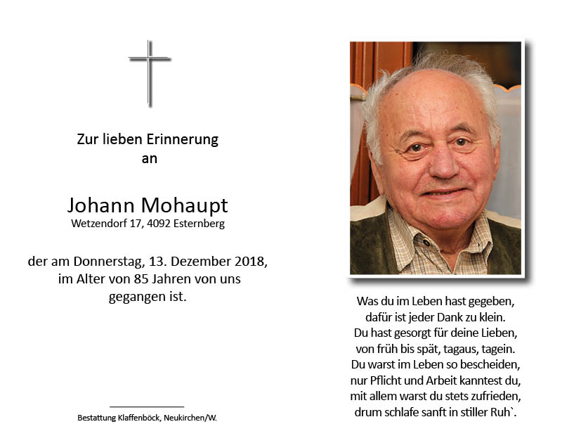 Johann  Mohaupt
