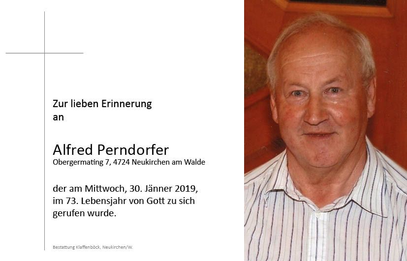 Alfred  Perndorfer