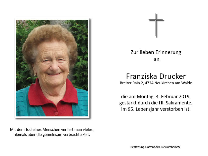 Franziska  Drucker