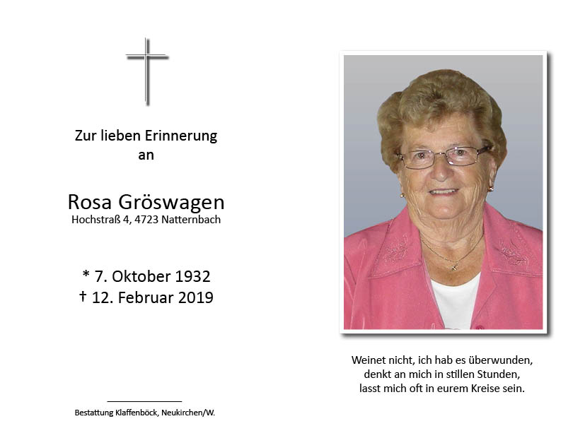 Rosa  Gröswagen