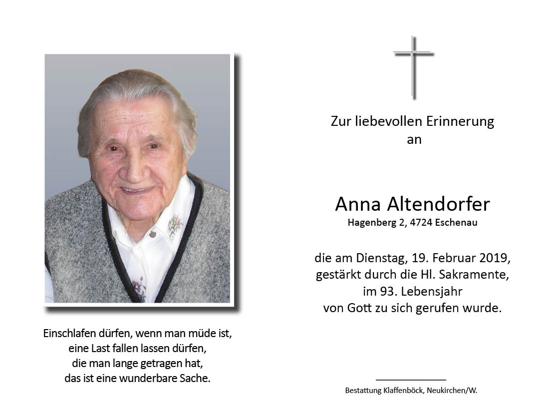 Anna  Altendorfer