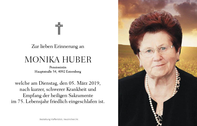 Monika  Huber