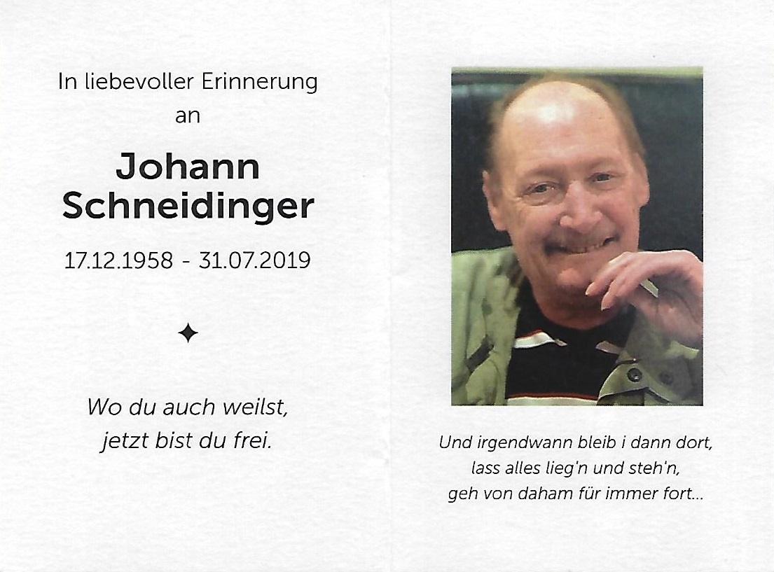 Johann  Schneidinger