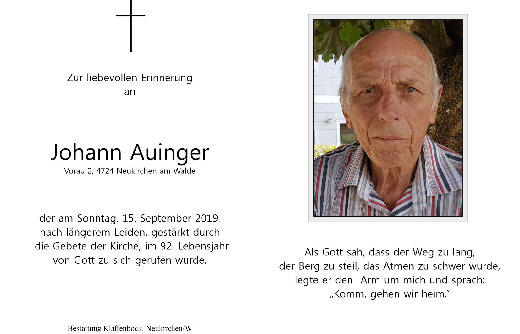 Johann  Auinger