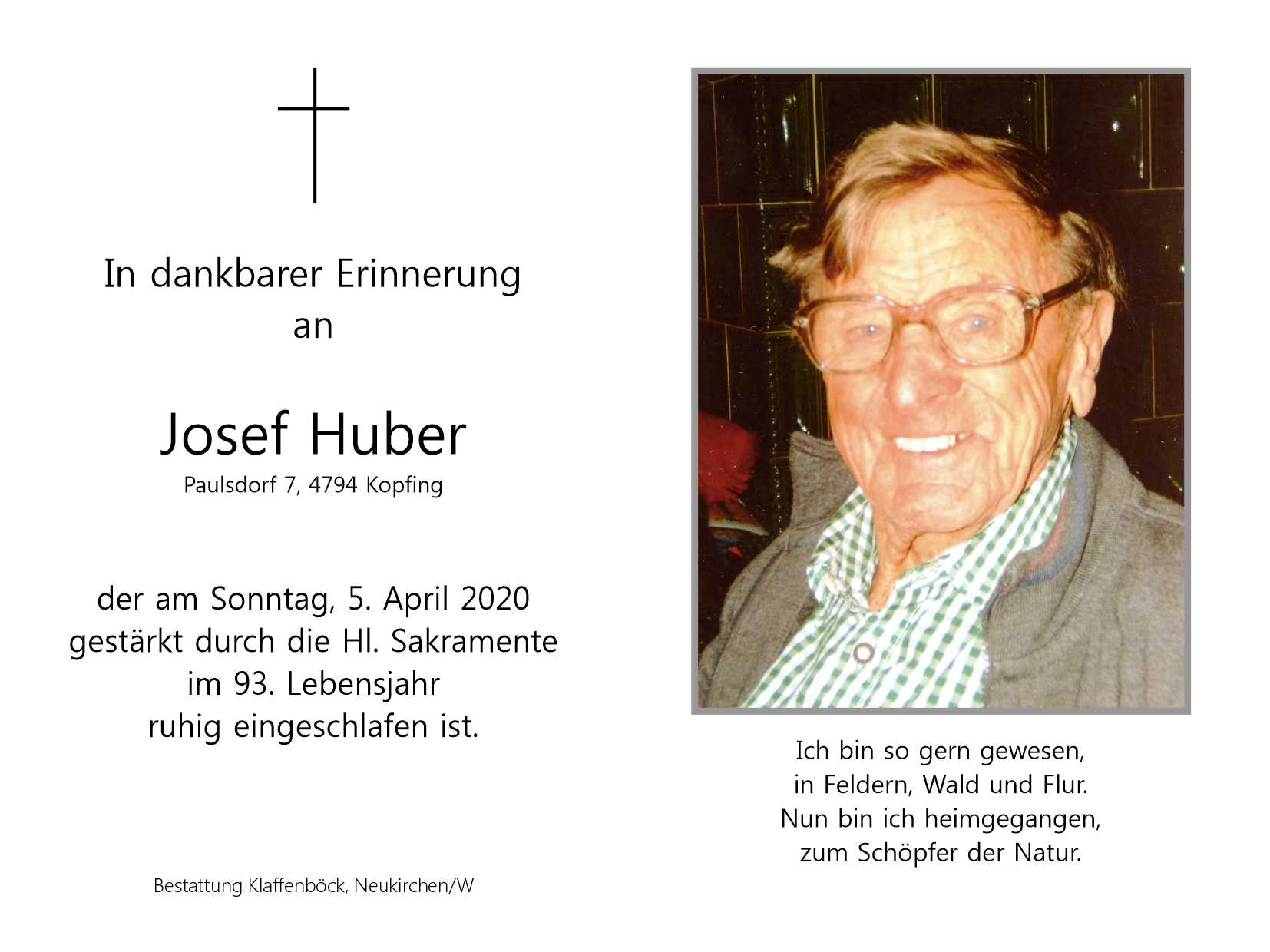 Josef  Huber