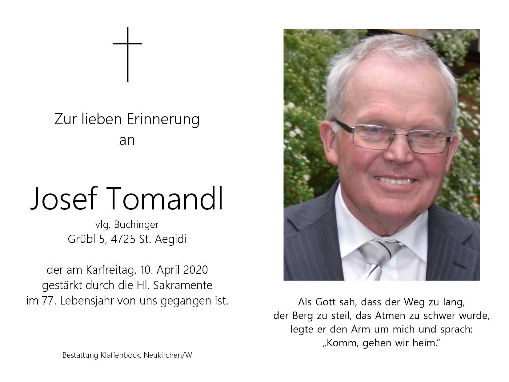 Josef  Tomandl