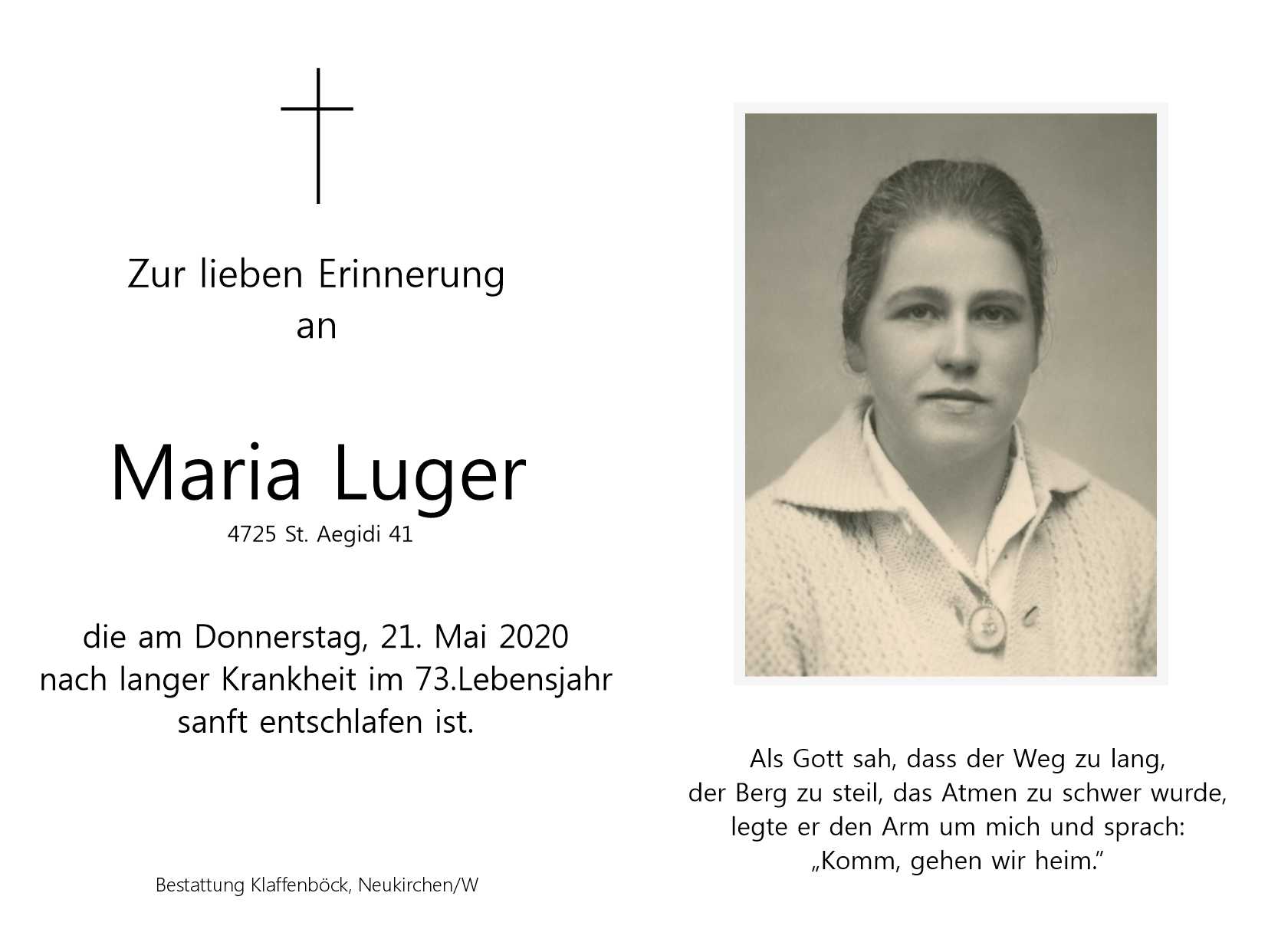 Maria  Luger