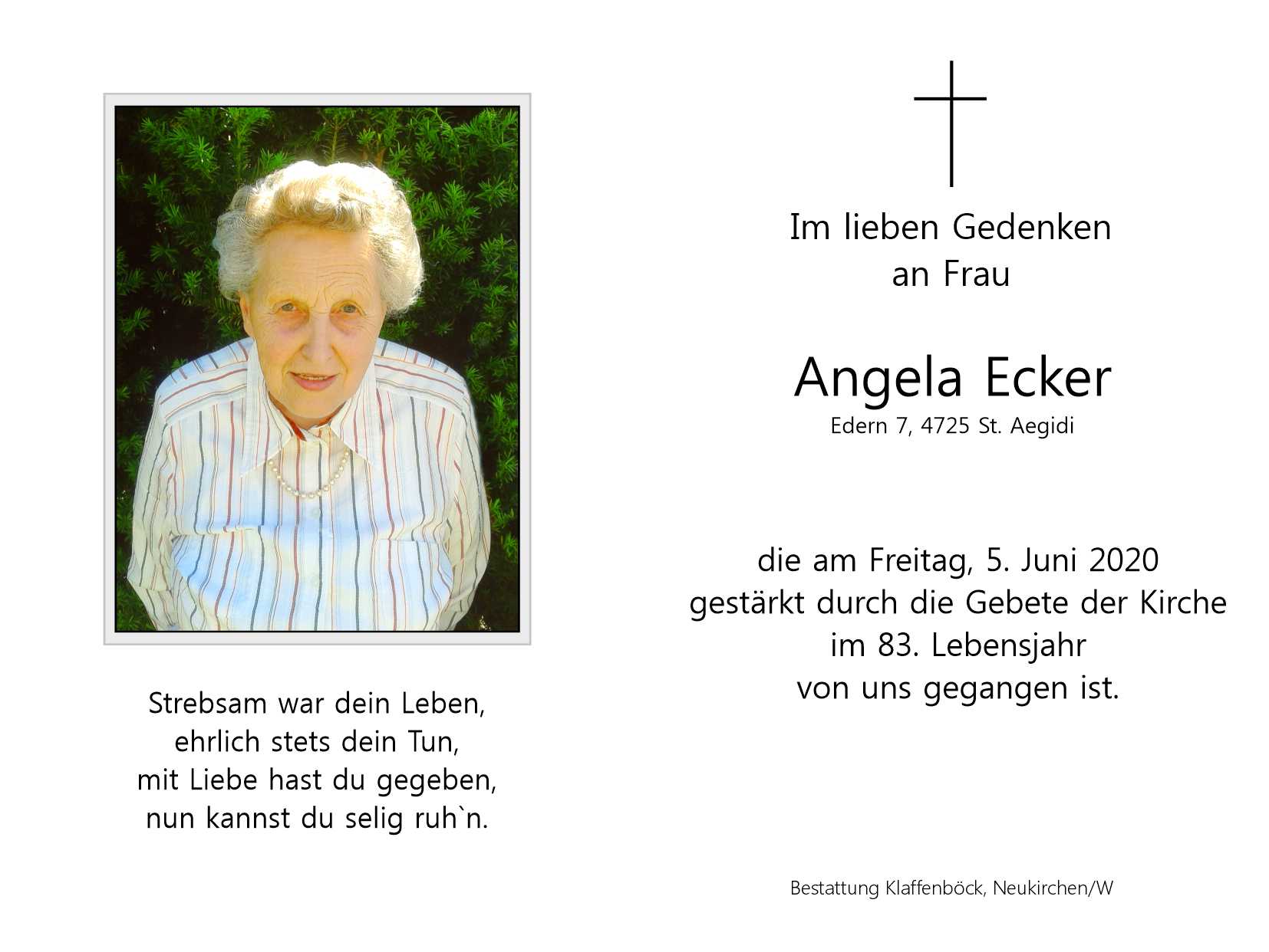 Angela  Ecker
