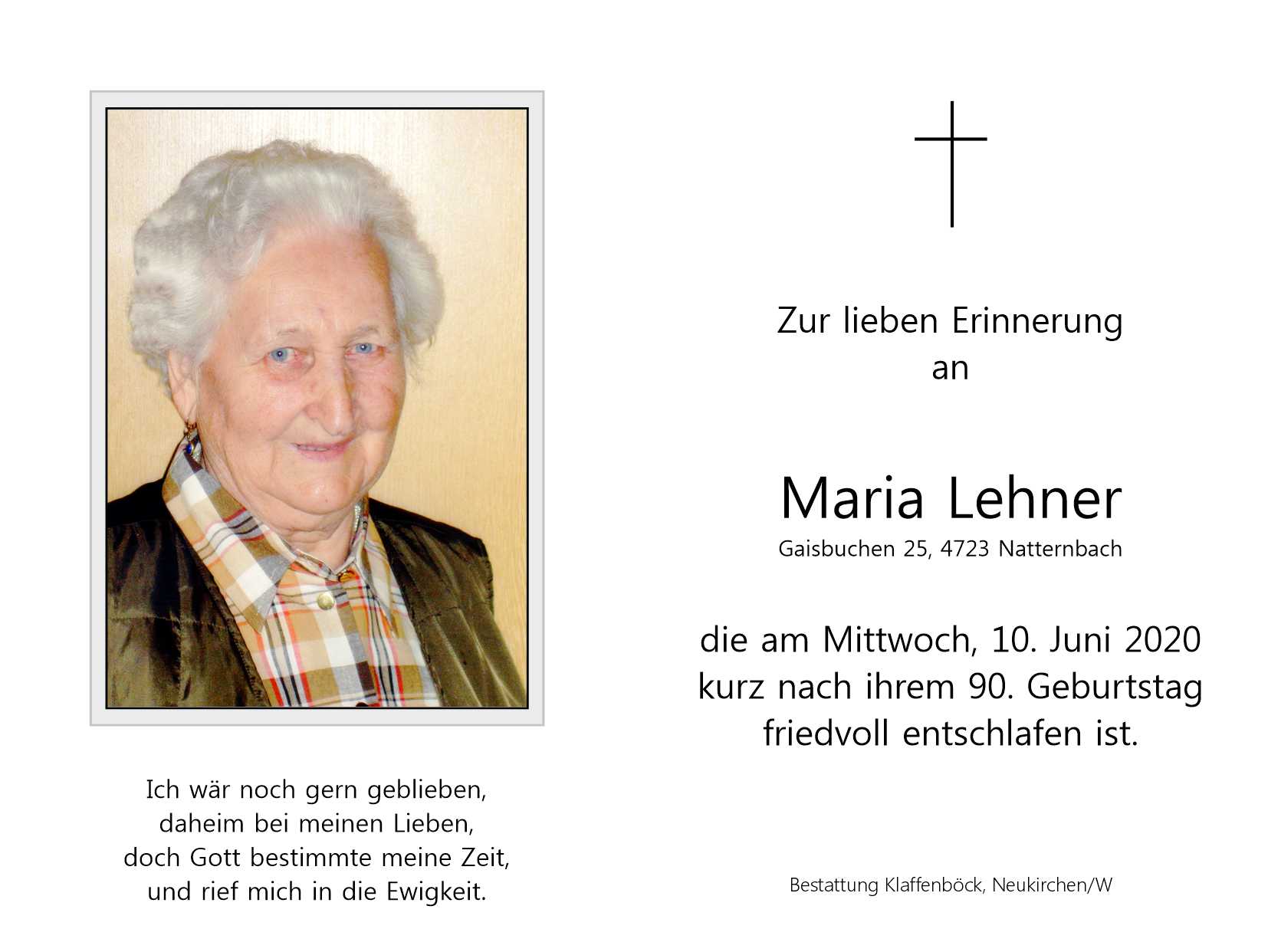 Maria  Lehner