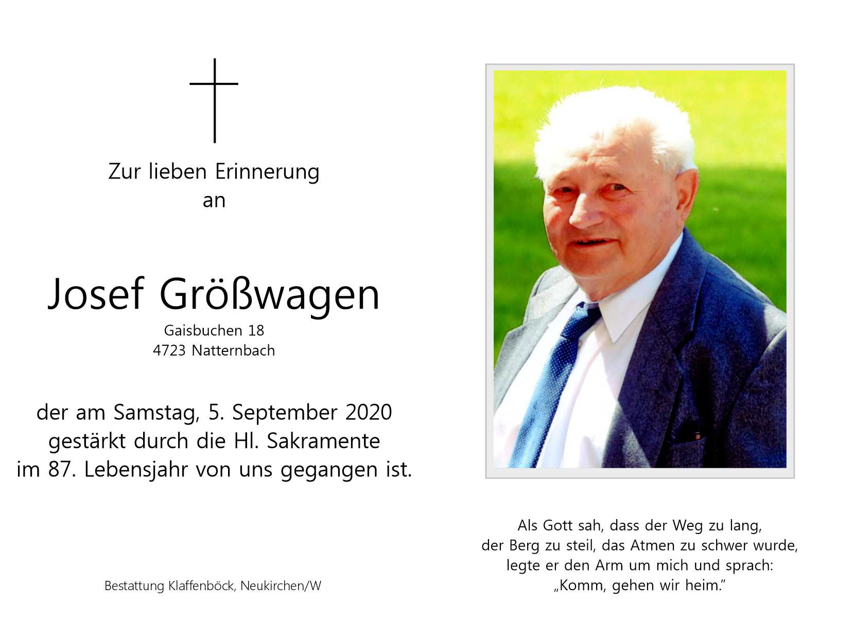 Josef  Größwagen