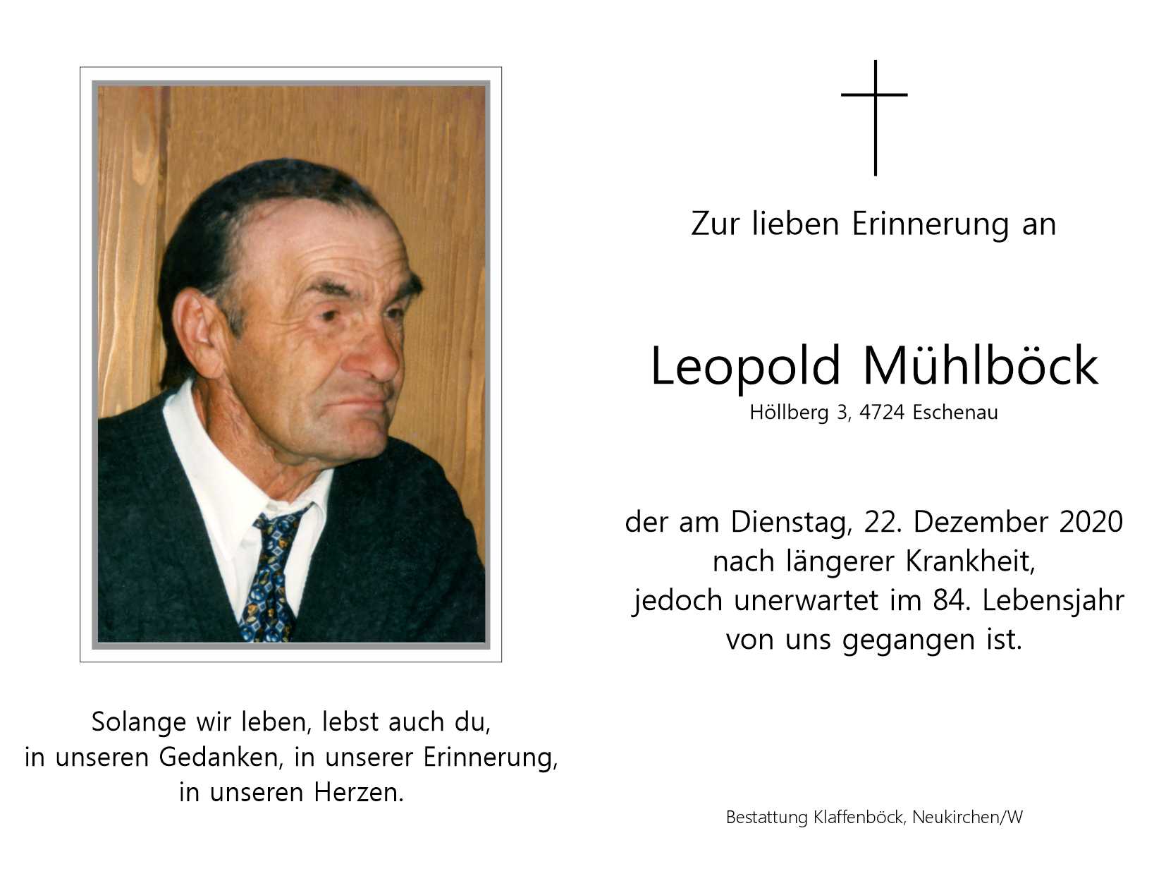 Leopold  Mühlböck