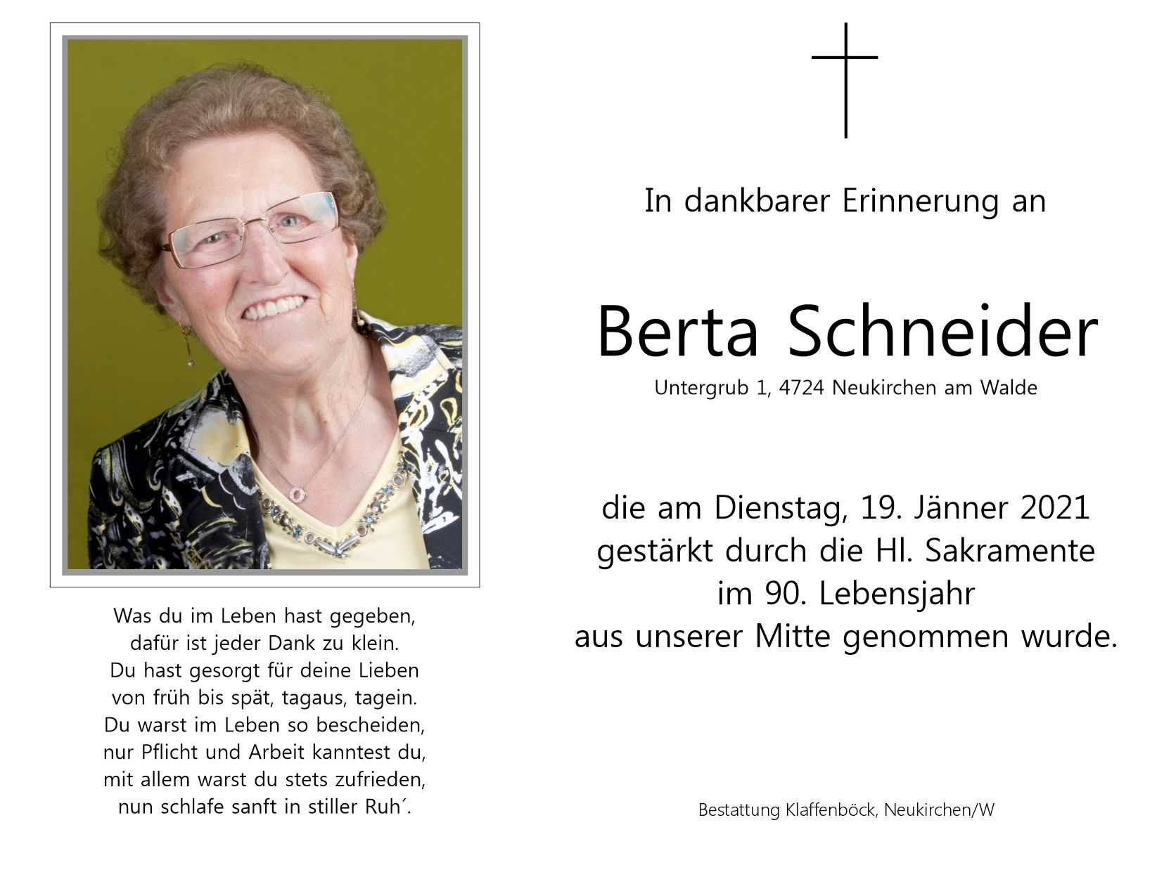 Berta  Schneider