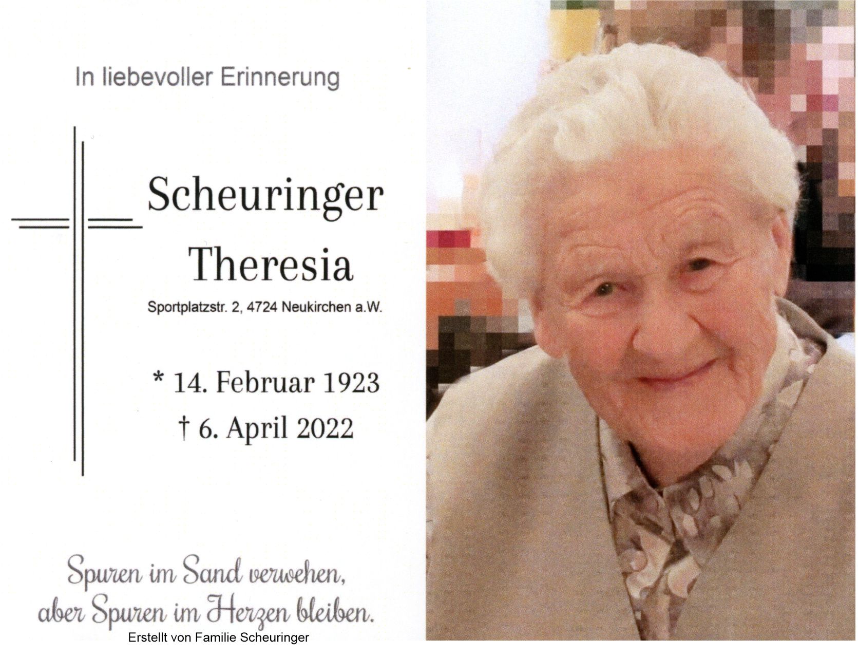 Theresia  Scheuringer