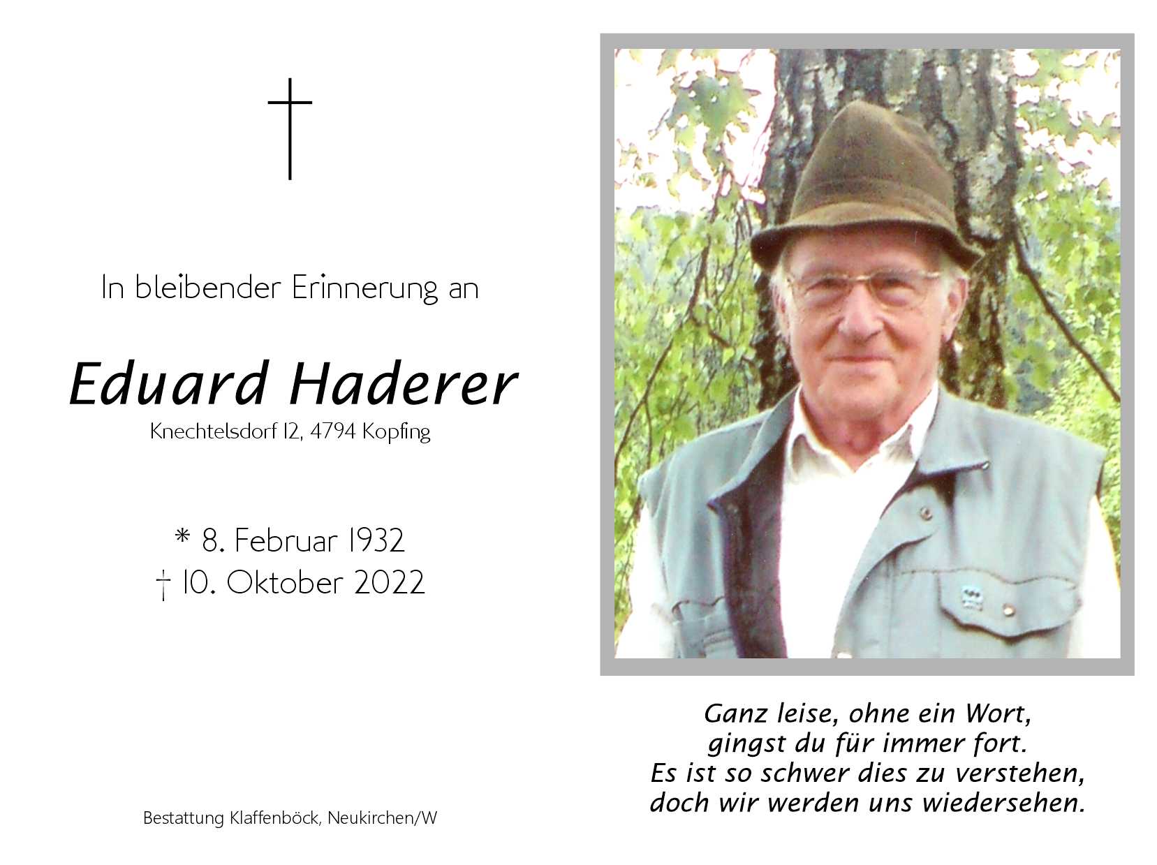 Eduard  Haderer