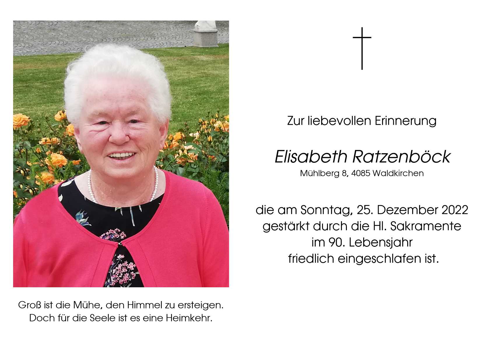 Elisabeth  Ratzenböck