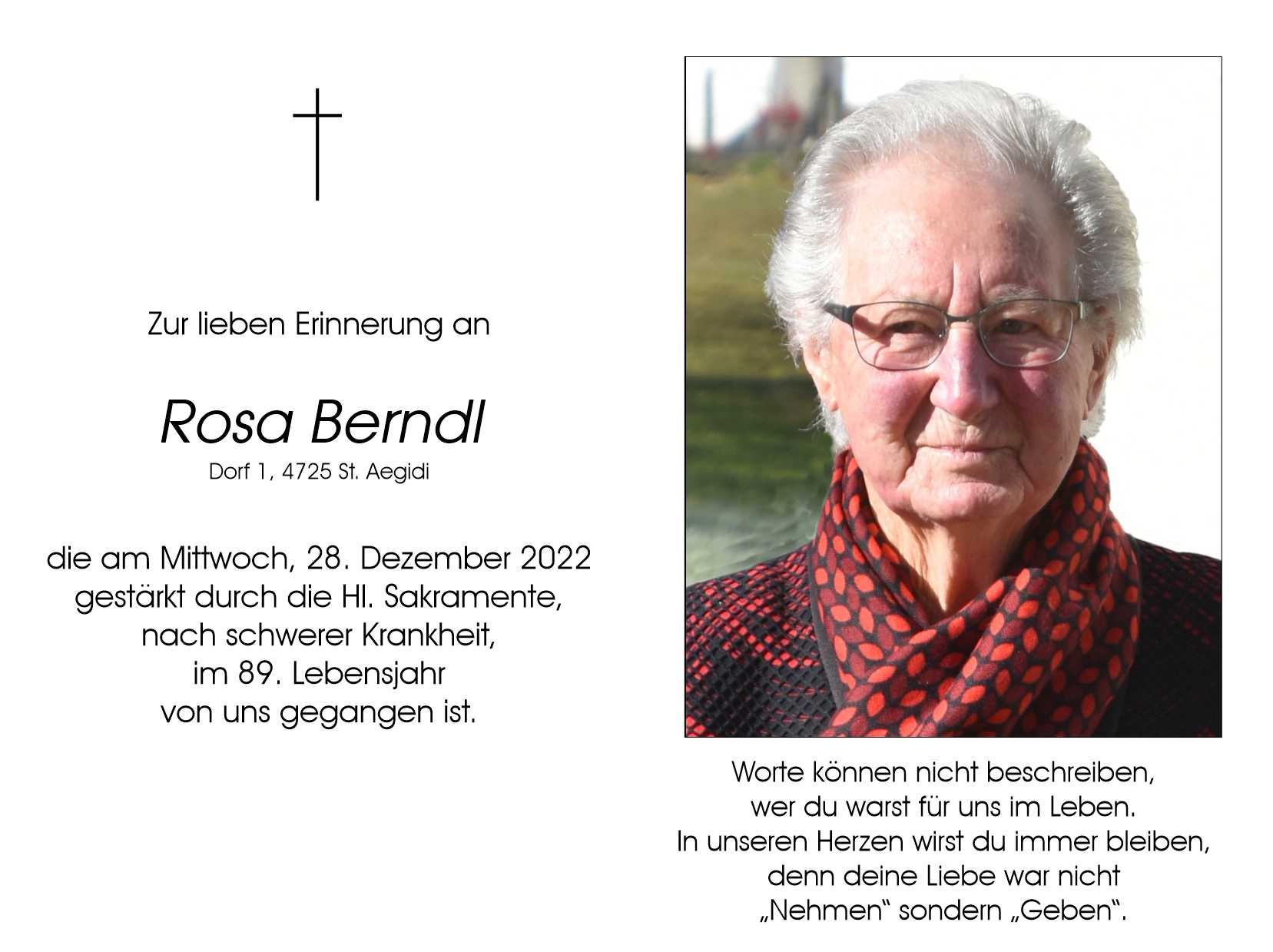 Rosa  Berndl