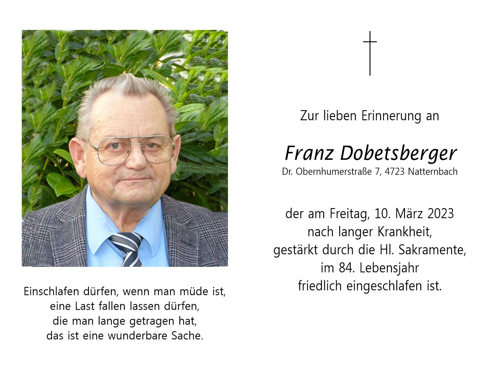Franz  Dobetsberger